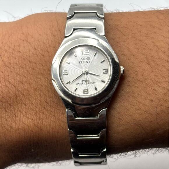 Vintage Silver Anne Klein II Watch - Picture 1 of 4